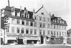 Das vielfach umgestaltete Grätzelhaus im Zustand um 1920
