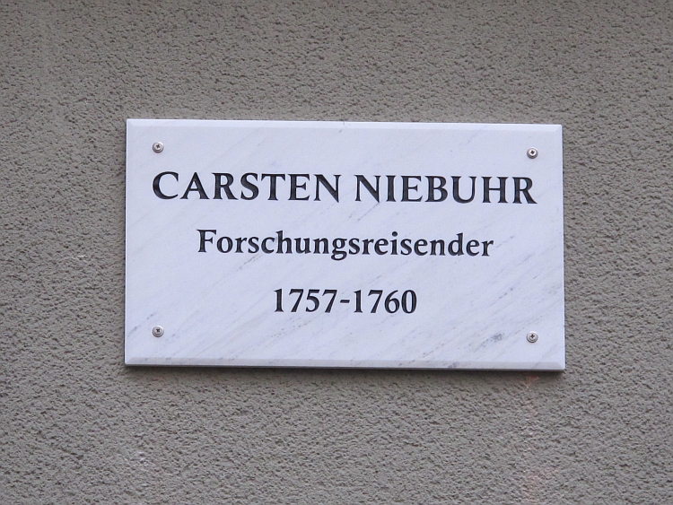 Enthüllung der Gedenktafel für Carsten Niebur