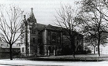 Die Synagoge an der Unteren-Masch-Straße