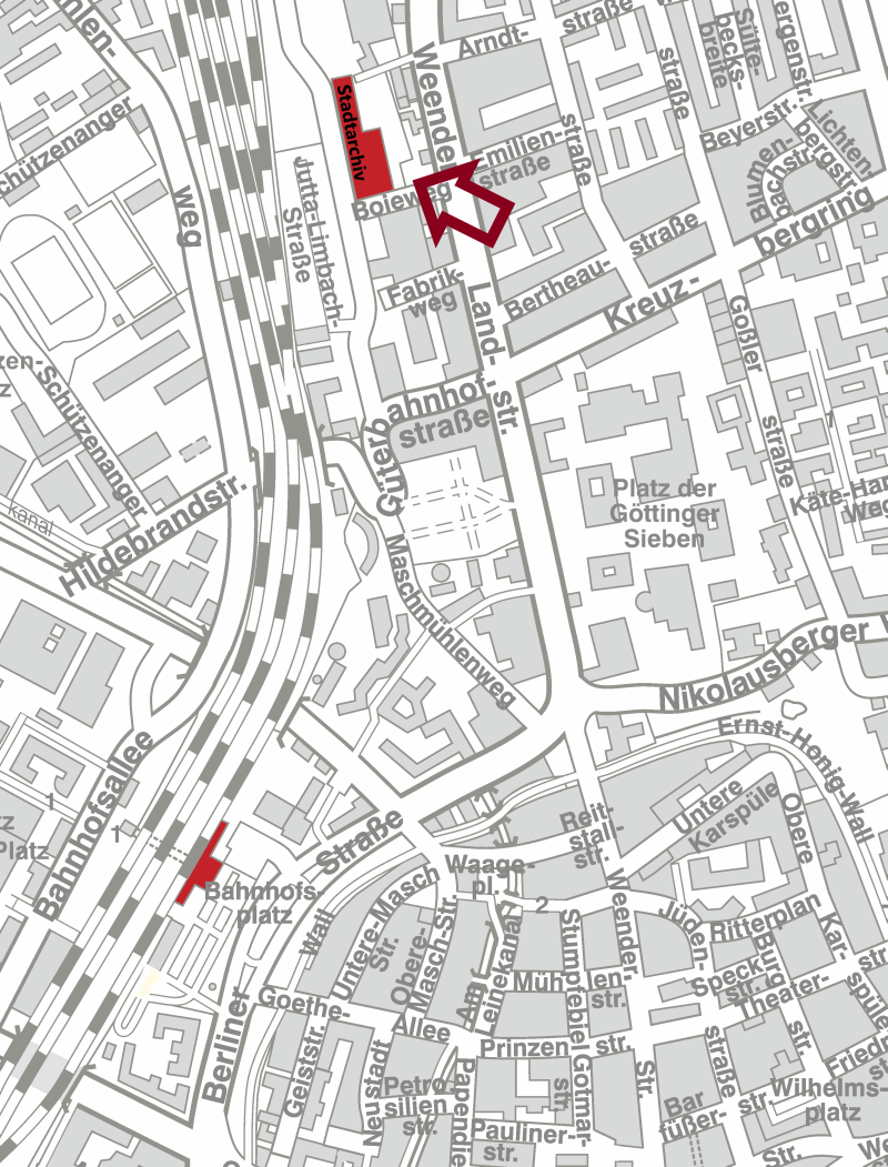 Noch mehr Stadtplan? Klicken!