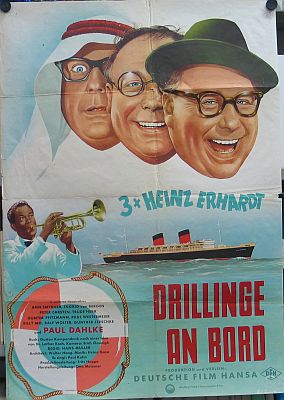 Drillinge an Board