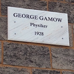 Gedenktafel George Gamow