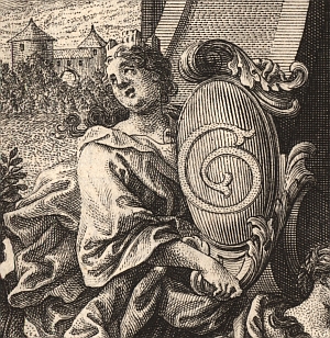 Wahre Abbildung der Stadt Göttingen 1747 
(Detail-Ausschnitt)