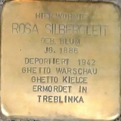 Gttinger Stolperstein: Rosa Silbergleit