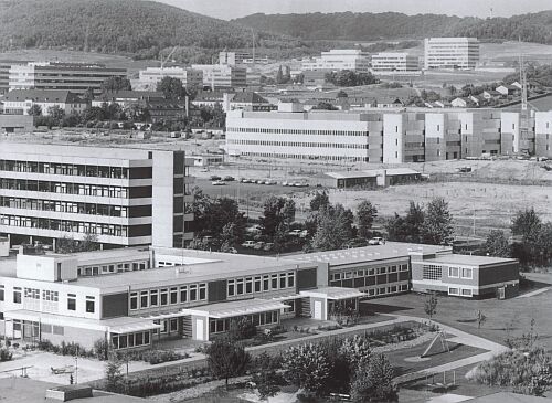 Universitätsneubauten auf der "grünen Wiese" in Göttingens Norden