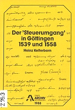 Veröffentlichungen des Stadtarchivs Göttingen, Bd. 3