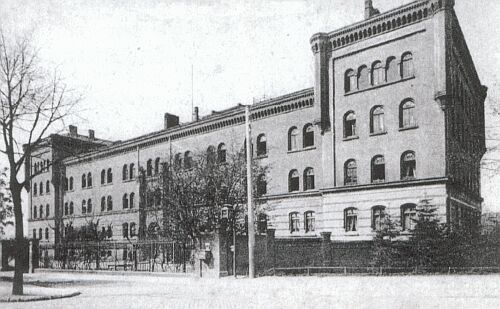 Wörth-Kaserne. Erbaut 1879/82, abgerissen März 1973.
