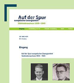 Auf der Spur europischer Zwangsarbeit: Sdniedersachsen 1939 - 1945